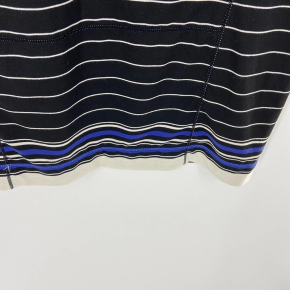 Max Studio Weekend Long sleeve Striped Dress Sz L - Picture 3 of 5